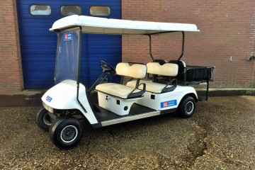 4 persoons golfkar met laadbak